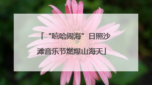 “嘻哈闹海”日照沙滩音乐节燃爆山海天