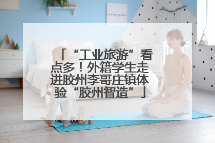 “工业旅游”看点多！外籍学生走进胶州李哥庄镇体验“胶州智造”
