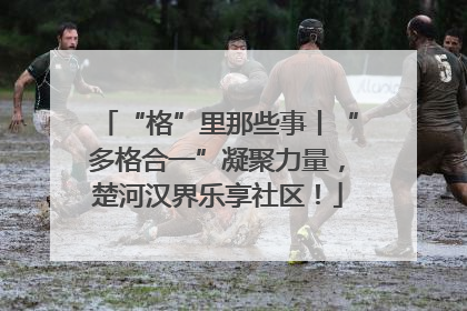 “格”里那些事丨“多格合一”凝聚力量，楚河汉界乐享社区！