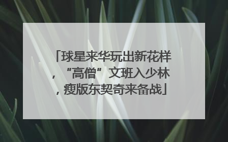 球星来华玩出新花样，“高僧”文班入少林，瘦版东契奇来备战