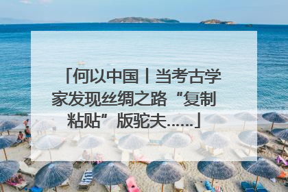 何以中国丨当考古学家发现丝绸之路“复制粘贴”版驼夫……
