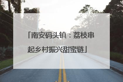 南安码头镇：荔枝串起乡村振兴甜蜜链