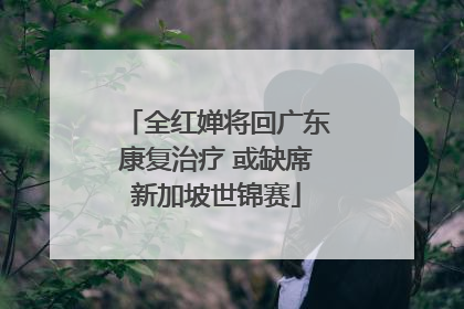 全红婵将回广东康复治疗 或缺席新加坡世锦赛