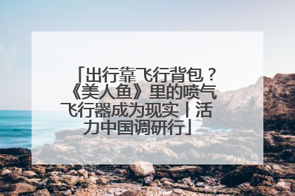 出行靠飞行背包？《美人鱼》里的喷气飞行器成为现实丨活力中国调研行