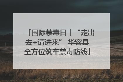 国际禁毒日丨“走出去+请进来” 华容县全方位筑牢禁毒防线
