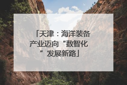 天津：海洋装备产业迈向“数智化”发展新路