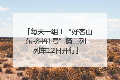 每天一组！“好客山东·齐鲁1号”第二列列车12日开行