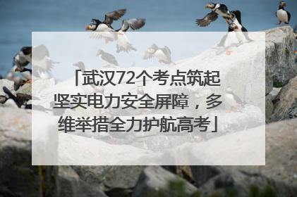 武汉72个考点筑起坚实电力安全屏障，多维举措全力护航高考