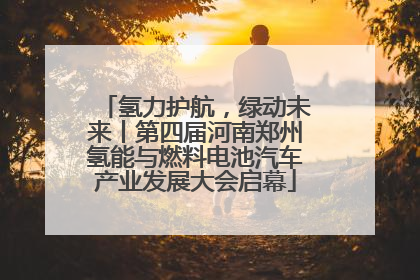 氢力护航，绿动未来丨第四届河南郑州氢能与燃料电池汽车产业发展大会启幕