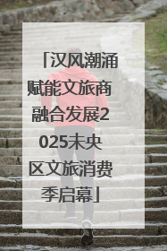 汉风潮涌赋能文旅商融合发展2025未央区文旅消费季启幕
