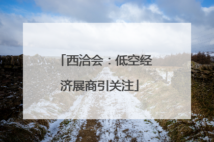 西洽会：低空经济展商引关注
