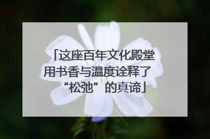 这座百年文化殿堂用书香与温度诠释了“松弛”的真谛