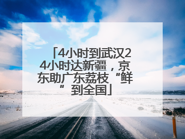 4小时到武汉24小时达新疆，京东助广东荔枝“鲜”到全国