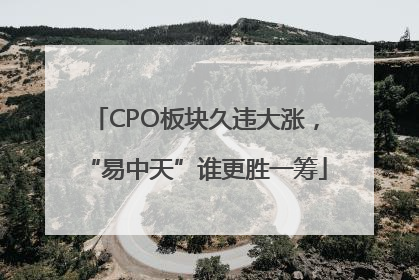 CPO板块久违大涨，“易中天”谁更胜一筹